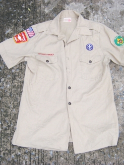 ขายแล้ว เสื้อลูกเสือแขนสั้น อเมริกา