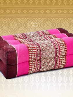 หมอนหนุน ขิดมาตรฐาน ของรับไหว้ ,The original Khit Rectangle health Pillow Thai Bolster Lumber 33x15x10 cm
