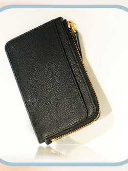 Sidezip Cardholder Black
