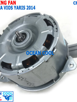 มอเตอร์ พัดลมหม้อน้ำ โตโยต้า วีออส ยาริส 2014 CF0118 Denso AC268000-8170 เบอร์ M MOTOR COOLING FAN TOYOTA NEW VIOS YARIS มอเตอร์ ระบายความร้อน