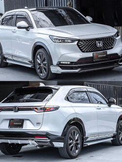 ชุดแต่ง ชุดสเกิร์ต Honda HR-V 2022-2025 รุ่น RS PLUS (สำหรับรถรุ่น RS เท่านั้น)