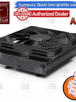 [CoolBlasterThai] Noctua NH-L9a-AM5 Chromax.Black Quiet Low-porfile CPU Cooler (AM5) ประกัน 6 ปี