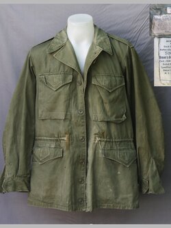 ขายแล้ว M1950 เสื้อทหาร สหรัฐ สงครามเกาหลี