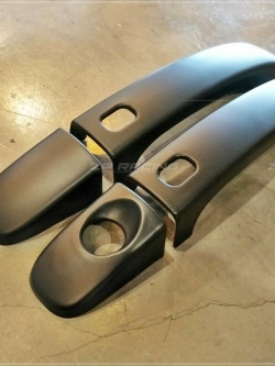 ครอบมือจับ ครอบมือดึงเปิดประตูฟอร์ดเรนเจอร์ Ford Ranger สีดำด้านสำหรับรุ่นแคป ปี 2012-2022