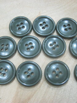 กระดุม M43 สีเขียว