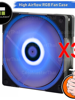 Thermalright TL-R12 (3 PCS)12CM (120mm) High Performance RGB Fan Case ประกัน 3 ปี