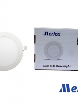 โคม DOWNLIGHT LED 6W ทรงกลม ชนิดฝังฝ้า DL/WW MERLOX
