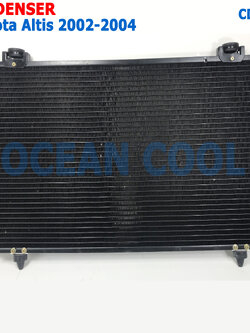 แผงแอร์ โตโยต้า อัลติส 2002 - 2007 CD0130 CONDENSER FOR TOYOTA ALTIS รังผึ้งแอร์ คอยล์ร้อน หน้าหมู รุ่นแรก PACO PL3173