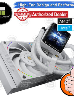 [CoolBlasterThai] Thermalright FROZEN VISION 240 WHITE ARGB AIO Liquid CPU Cooler (AM5/LGA1851 Ready) ประกัน 6 ปี