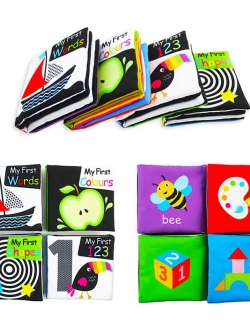 หนังสือผ้าชุด 4 เล่ม