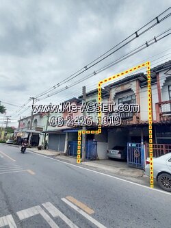 ขายทาวน์เฮ้าส์ ย่าน อบต.ยายชา วัดเดชานุสรณ์ วัดสรรเพชญ สามพราน นครปฐม : ม.เพชรไพฑูรย์ : 2 ชั้น 18 ตร.วา