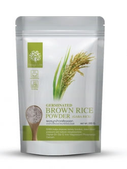 ผงจมูกข้าวกล้องงอก หลับสบาย ห่างไกลอัลไซเมอร์ ยี่ห้อ Feaga Life 200 กรัม