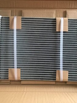 แผงแอร์ พาราเรล โอริง ขนาด 12x21 หนา 20 มิล เหมาะสำหรับใช้เป็นงานดัดแปลง หรือแผงเสริม ในรถทั่วไป condenser parallel oring Coolling Fan Size 12x21 Thickness 20 mm. CD0043 อะไหล่ แอร์ รถยนต์ Car air conditioner spare parts