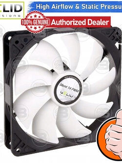 [CoolBlasterThai] GELID Silent 14 PWM PC Fan Case size 140 mm. ประกัน 3 ปี (FN-PX14-12)
