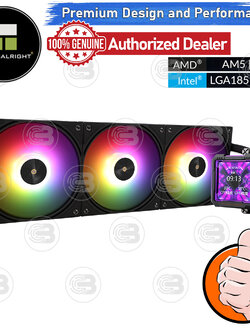 [CoolBlasterThai] Thermalright FROZEN WARFRAME PRO 360 ARGB BLACK AIO Liquid CPU Cooler (AM5/LGA1851 Ready) ประกัน 5 ปี