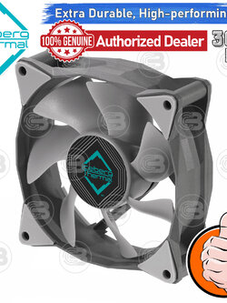 [CoolBlasterThai] Iceberg Thermal IceGALE Xtra 80 Gray Fan Case (size 80 mm.) ประกัน 6 ปี