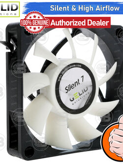 [CoolBlasterThai] GELID Silent 7 PC Fan Case size 70 mm. ประกัน 3 ปี (FN-SX07-22)