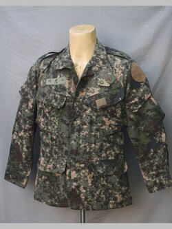 เสื้อทหารเกาหลีใต้ ลายใหม่ ติจิตอล