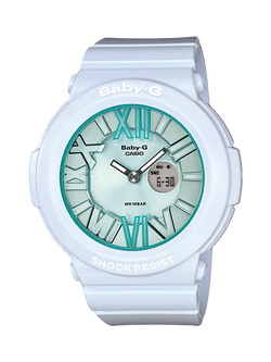 Casio Baby-G Shock Resistant Neon Illuminator Watch รุ่น BGA-161-2BDR