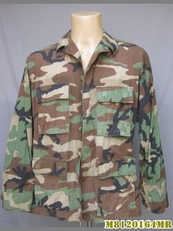 เสื้อทหารสหรัฐ M81 ลาย woodland