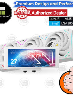 [CoolBlasterThai] Thermalright Trofeo Vision 360 ARGB WHITE AIO Liquid CPU Cooler (AM5/LGA1851 Ready) ประกัน 6 ปี