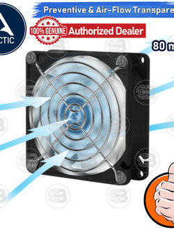 [CoolBlasterThai] Arctic Fan Grill Nickel Plated Steel Size 80 MM.