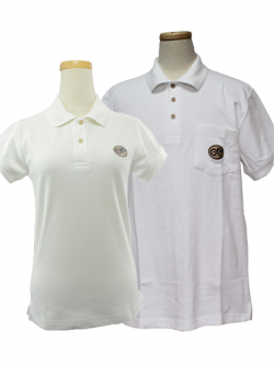 เสื้อโปโลภัทรพัฒน์สีขาว