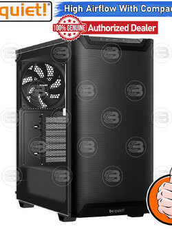 [CoolBlasterThai] Be Quiet PURE BASE 501 Airflow Window Black PC Case (BGW74) ประกัน 3 ปี