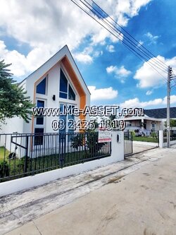 ขายบ้านเดี่ยวสไตล์นอร์ดิก ย่าน ตลาดคลองบางหลวง วัดคลองคูเมือง หินมูล บางเลน นครปฐม : ม.S-GATE บางเลน-นครปฐม : 1.5 ชั้น 45.2 ตร.วา