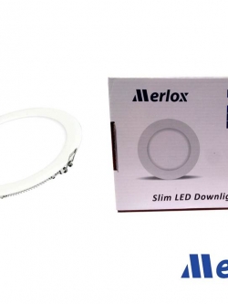 โคม DOWNLIGHT LED 9W ทรงกลม ชนิดฝังฝ้า DL/WW MERLOX