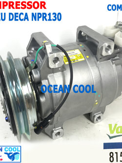 คอมเพลสเซอร์ อีซูซุ เดก้า NPR 150 , ELF 720 COM0094 Compressor Isuzu Deca 815175 Valeo แท้ รถบรรทุก คอมแอร์ คอม