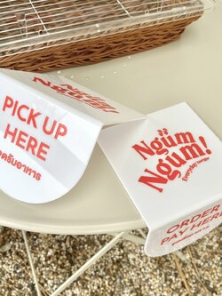 ป้าย pick up here (custom)