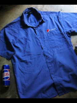 ข️ายแล้ว เสื้อพนักงาน เป็ปซี่