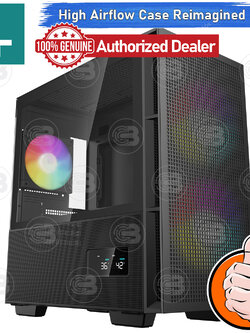 [CoolBlasterThai] DEEPCOOL CH360 Digital Micro-ATX High-Airflow PC Case ประกัน 1 ปี