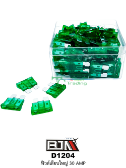 D1204-30A ฟิวส์เสียบใหญ่ 30 AMP 1 กล่องมี 100 ตัว