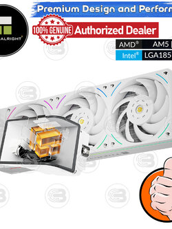 [CoolBlasterThai] Thermalright Wonder Vision 360 UB ARGB WHITE AIO Liquid CPU Cooler (AM5/LGA1851 Ready) ประกัน 6 ปี