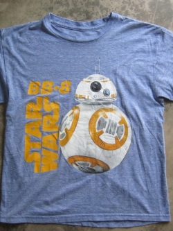 เสื้อยืด star war ขนาดเล็ก
