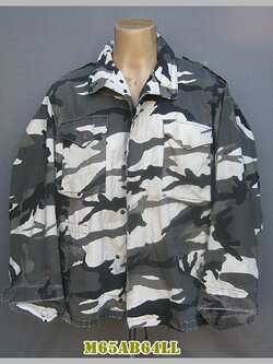 เสื้อ M65 ลายพรางเมือง