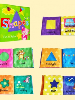 หนังสือผ้า Shapes