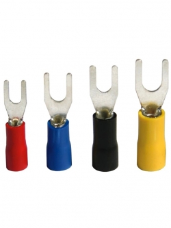 Terminal SVS 2-3.5 BLUE หางปลาแฉกหุ้ม (100 ตัว)