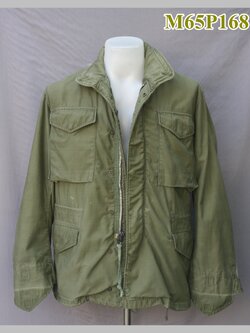 M65 Pattern 1 1965 Vietnam War เสื้อทหารสหรัฐ M65
