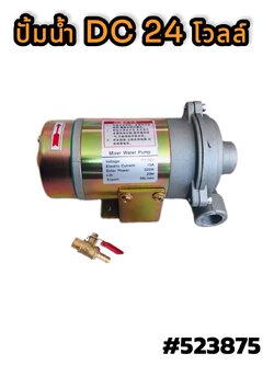 ปั๊มน้ำ DC 24 โวลต์ รุ่น 320W (แรงดันสูง 20 เมตร )