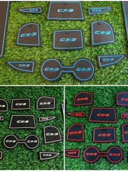 ชุดยางรองหลุม Mazda CX3 ตรงรุ่น ใส่ได้ครบทุกช่อง