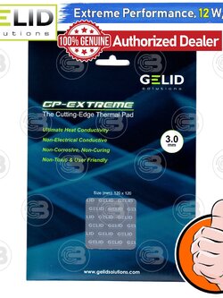 [CoolBlasterThai] GELID GP-EXTREME Thermal Pad 120x120x3.0 mm./12.0 W/mK (TP-GP01-S-E)