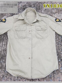 เสื้อทหารสหรัฐ สงครามเวียตนาม สีกากี