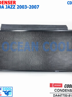 แผงแอร์ ฮอนด้า แจ๊ส 2003 - 2007 CD0125 Condenser For Honda Jazz Cool gear DA447750-815B DI447770-51104W คอยล์ร้อน เเจ็ต เเจ็ส แจ็ส รังผึ้ง แผงหน้า