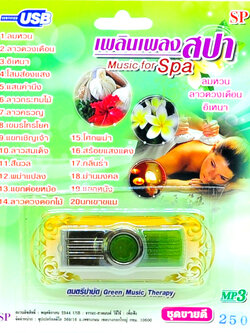 mp3 ดนตรีบรรเลง เพลินเพลง สปา เพราะมาก music for Spa USB Flash Drive