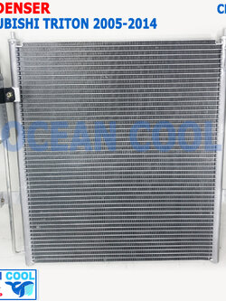 แผงแอร์ มิตซูบิชิ ไทรทัน 2005 - 2015 CD0149 condenser For mitsubishi Triton คอนเดนเซอร์ แผงคอยล์ร้อน มิตซูบิชิ ไตรทัน พ.ศ. 2548 ถึง 2558 อะไหล่ แอร์ รถยนต์