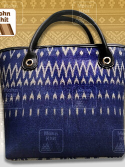 กระเป๋าขาวม้า,กระเป๋าผ้าขิด กระเป๋าถือ กระเป๋าหิ้ว 11x32x32 Cm//Khit Bag, Tote Bag, Tote Bag 11x32x32 Cm