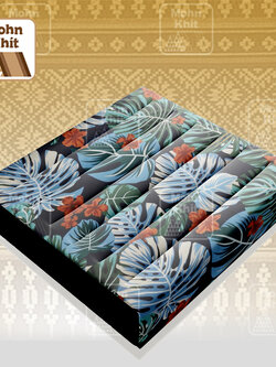 เบาะนั่งลายฮาวาย 50x50x5 Cm ,Large special maditation mattresses Cushions Khit Pillow Small Kapok100%